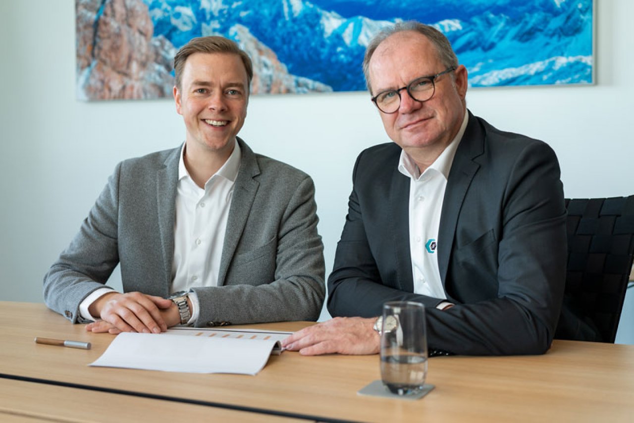 Geschäftsführer Thomas Wimmer CFO und Christian Gruber CEO - Nutz GmbH